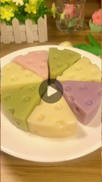 奶酪造型马蹄糕