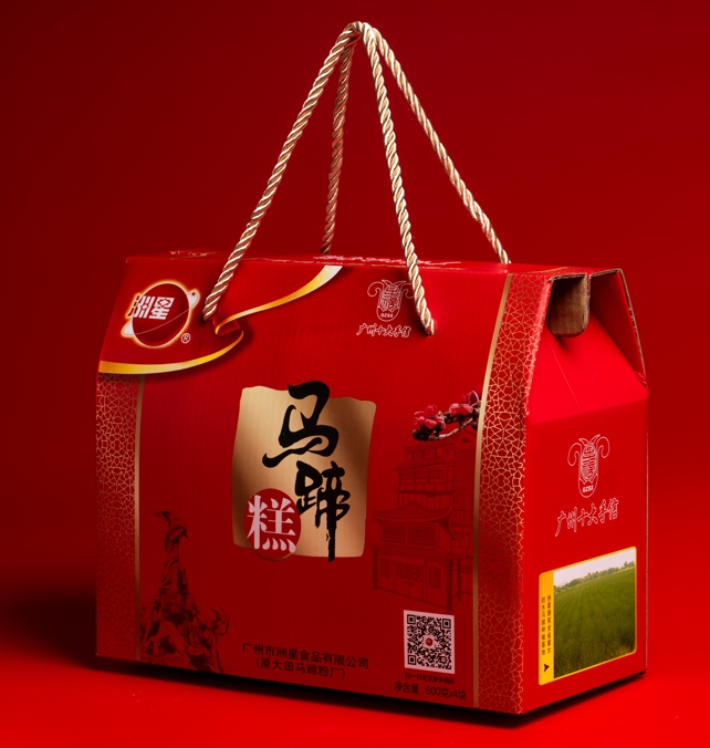 洲星马蹄糕红色礼盒